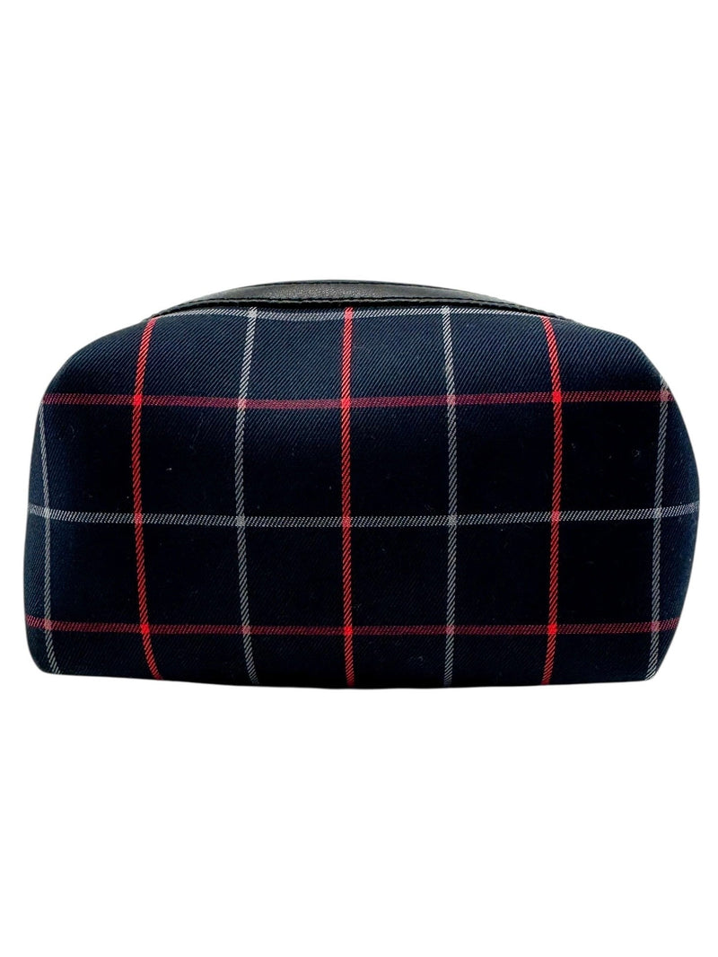 Burberry's Blue Canvas Vintage Pouch