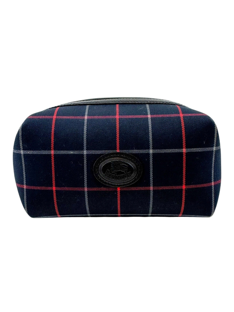 Burberry's Blue Canvas Vintage Pouch