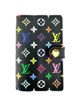 Louis Vuitton Black Monogram Multicolor Mini Agenda