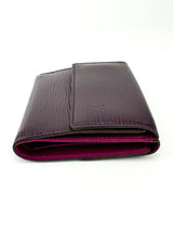 Louis Vuitton Purple Epi Leather Elise Compact Wallet