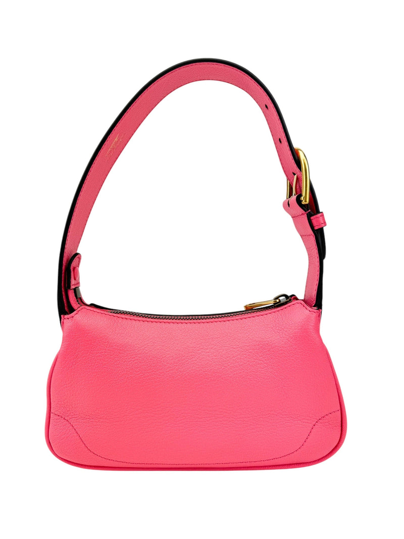 Gucci Pink Leather Aphrodite Mini Hobo