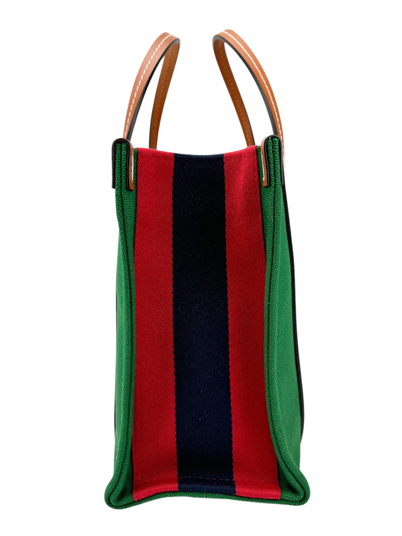 Gucci Green Canvas Interlocking GG Tote