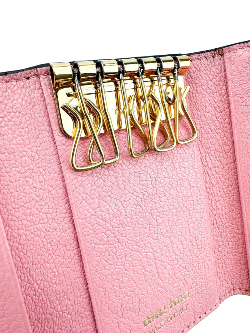 Miu Miu Pink 6 Key Case