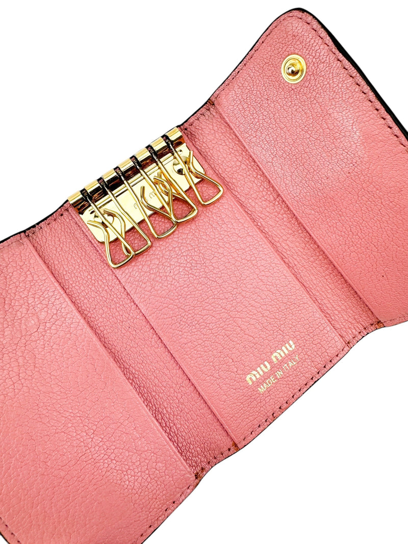 Miu Miu Pink 6 Key Case