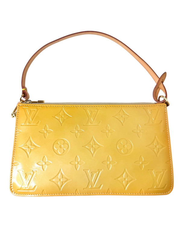 Louis Vuitton Beige Vernis Lexington Pochette