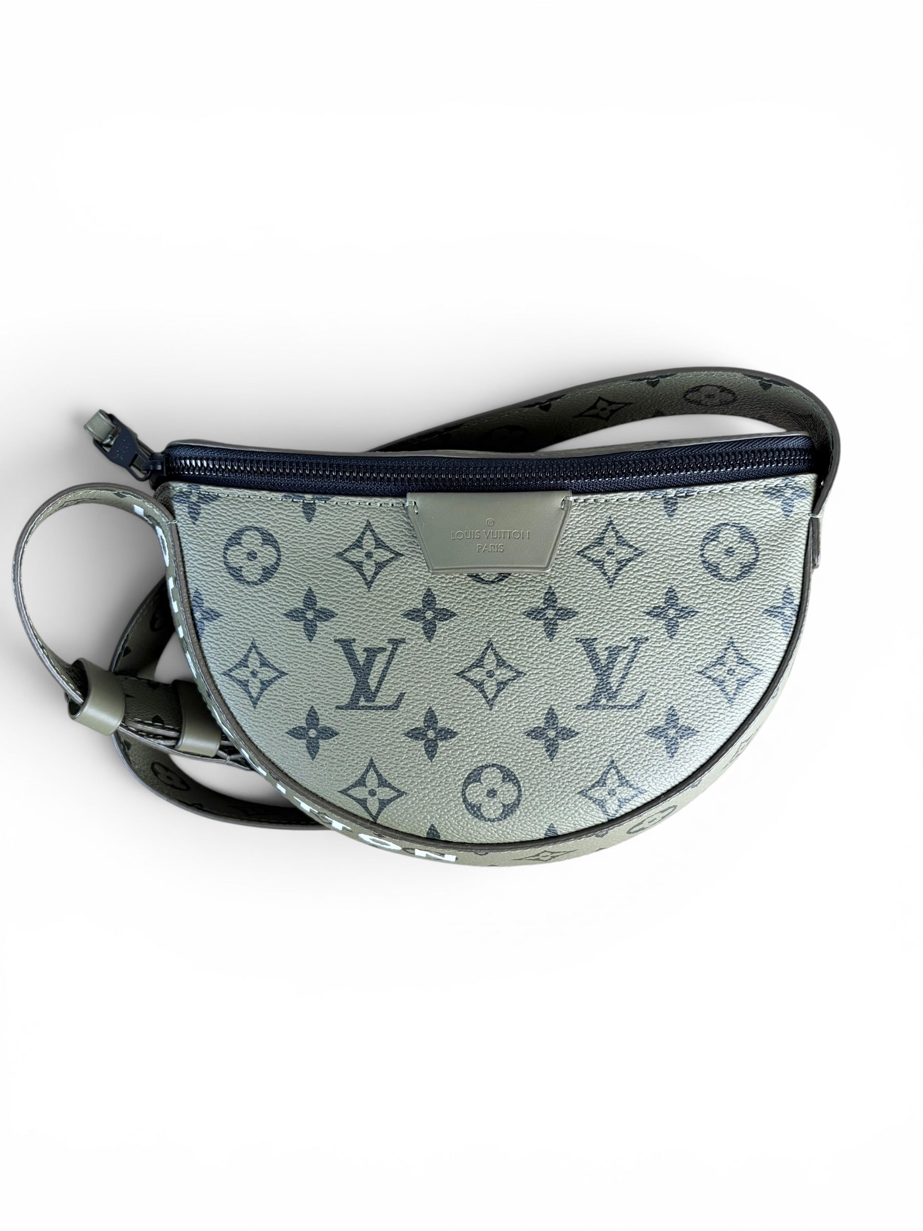 Louis Vuitton Green Khaki Monogram Canvas Moon Crossbody