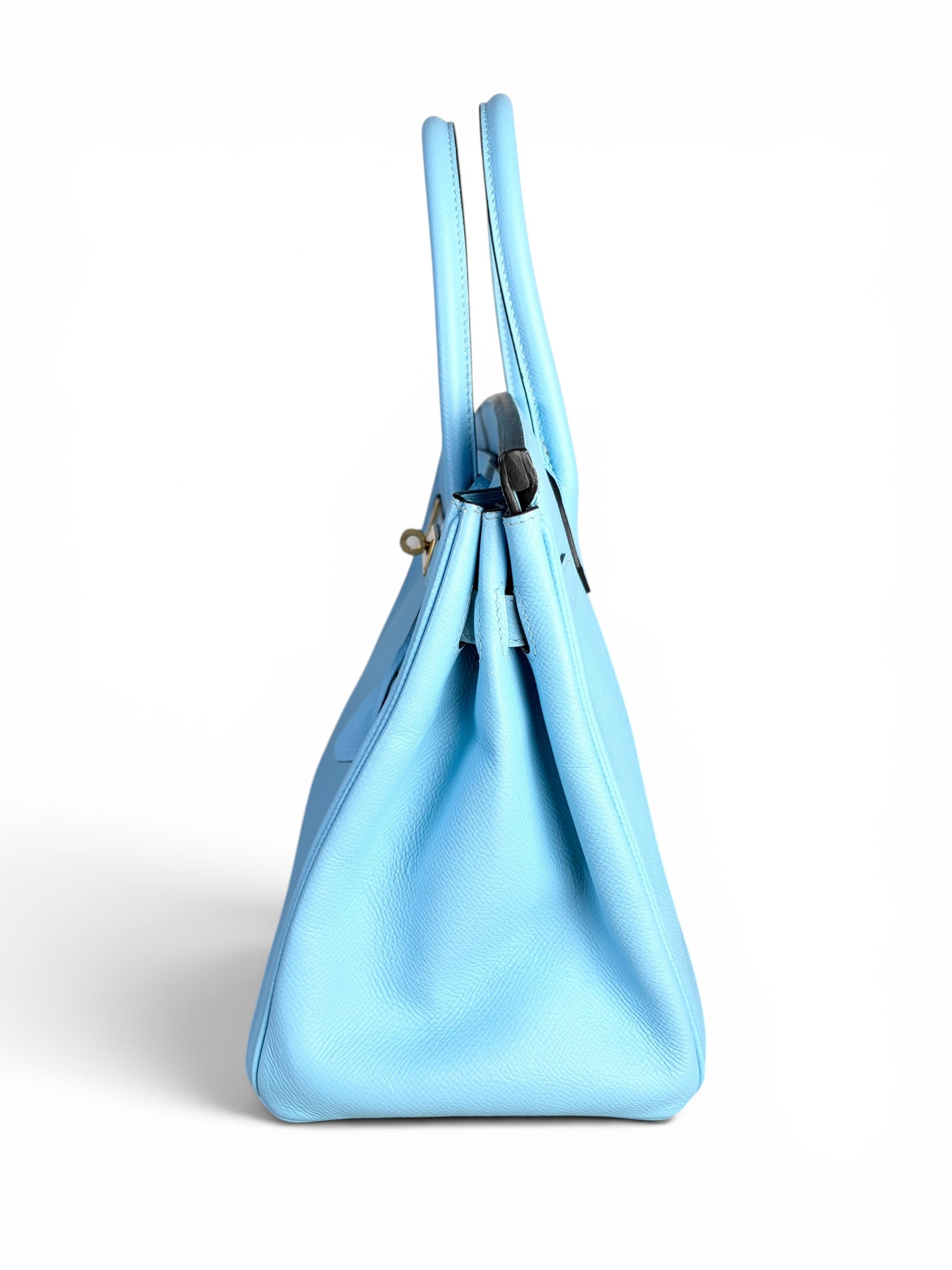 Hermes Blue Celeste Birkin 30 GHW