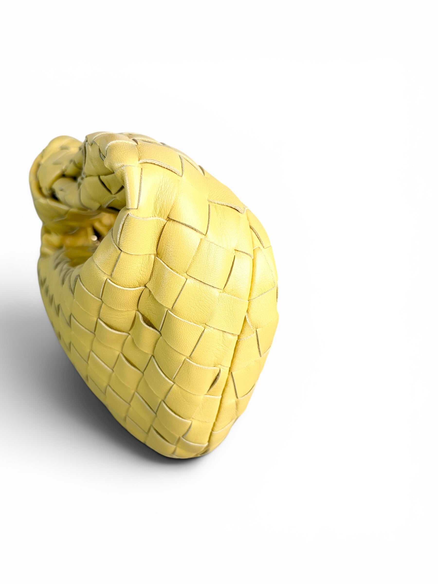 Bottega Veneta Yellow Intrecciato Mini Jodie