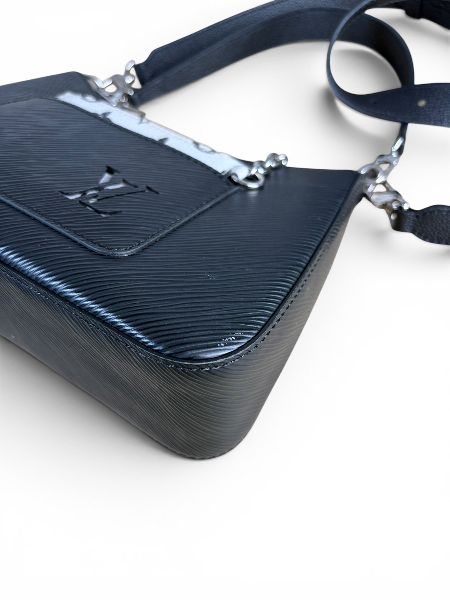 Louis Vuitton Black Epi Leather Marelle Two Way