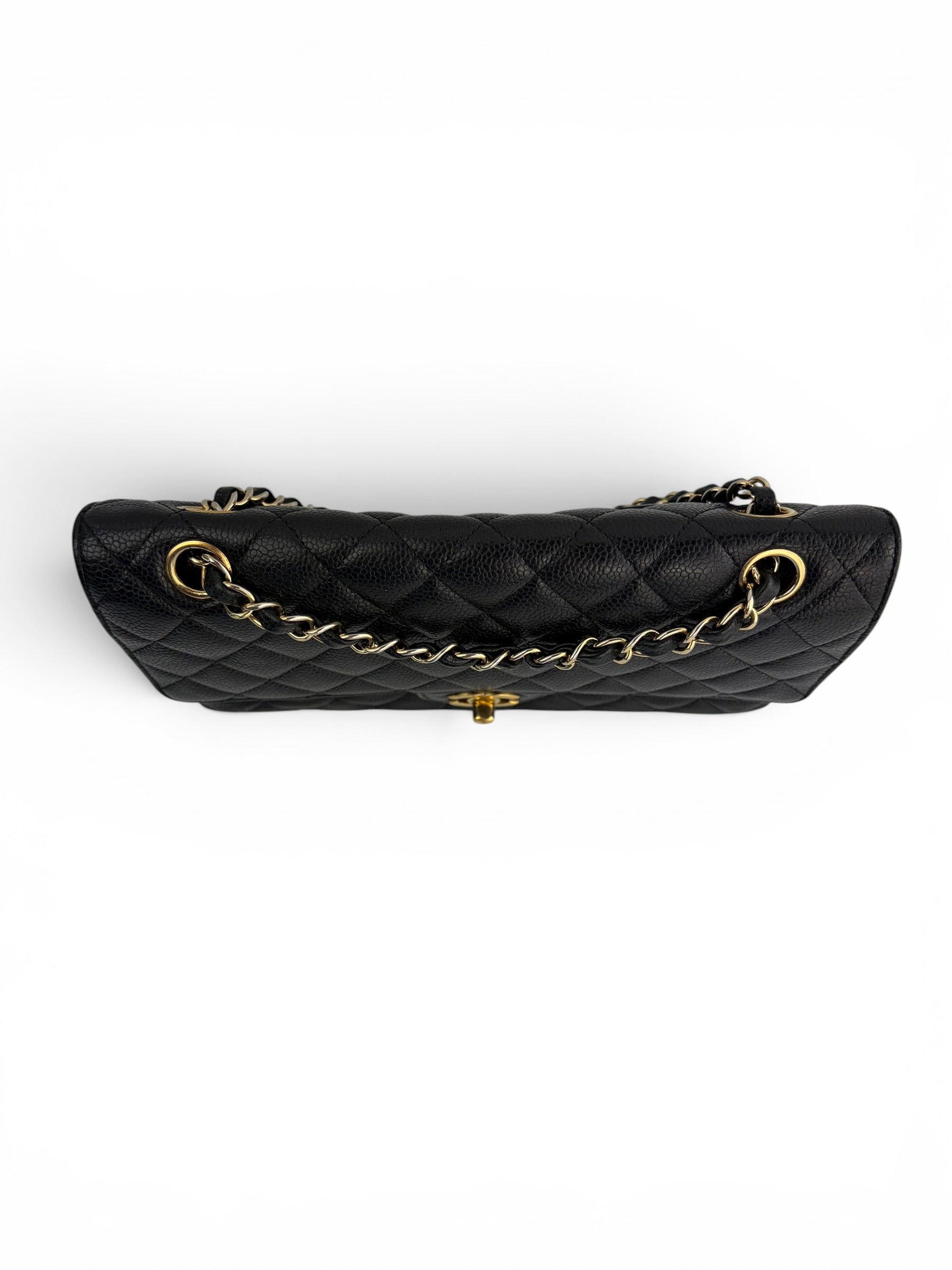 Chanel Black Caviar Medium Classic Flap