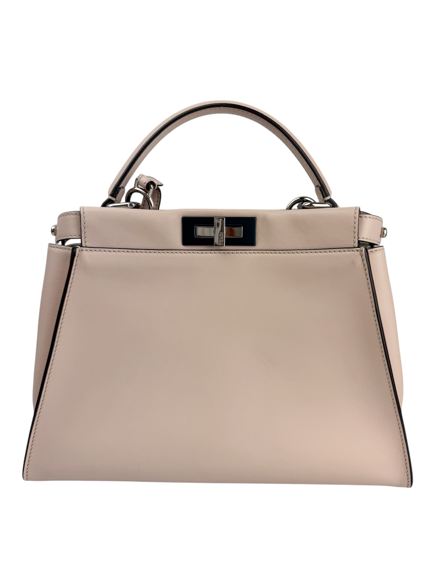 Fendi Light Pink Peekaboo IseeU Medium (FULL SET)