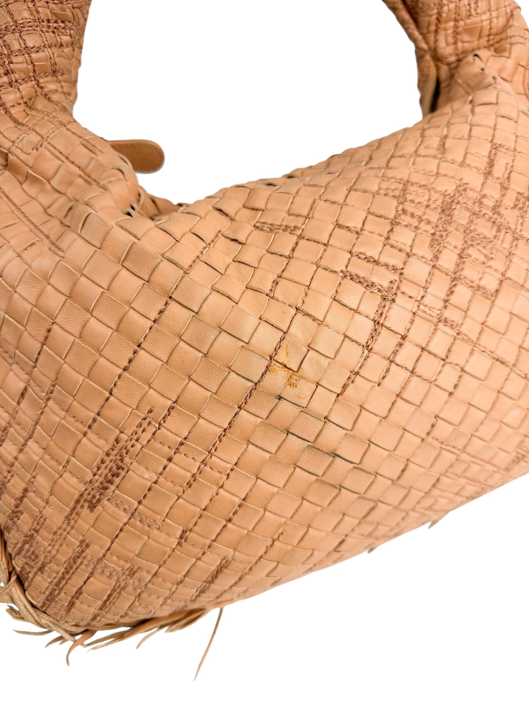 Bottega Veneta Fringe Hobo Shoulder Bag