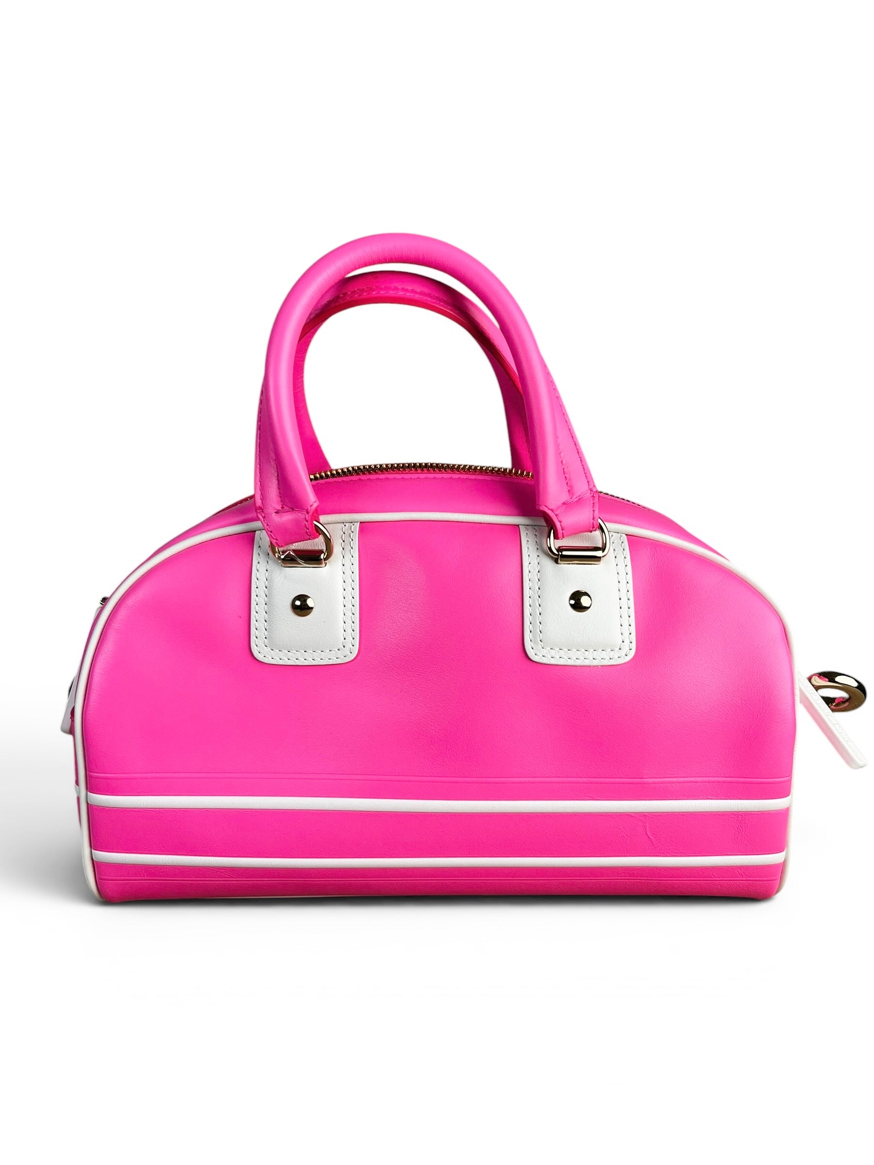 Dior Pink Dior Vibe Small Bowling Bag