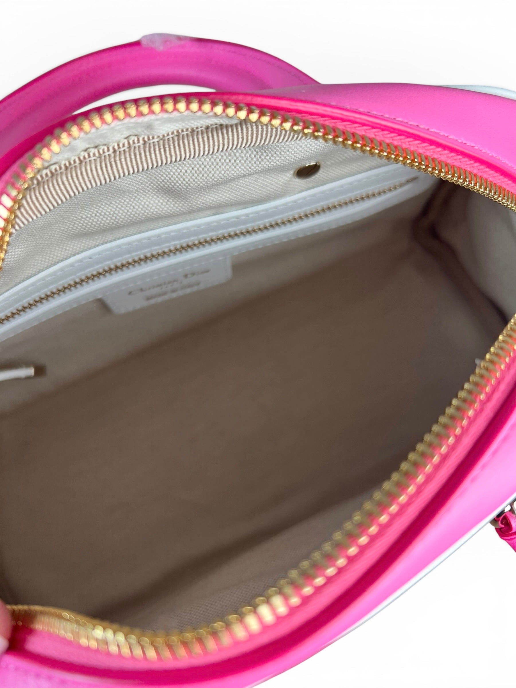 Dior Pink Dior Vibe Small Bowling Bag