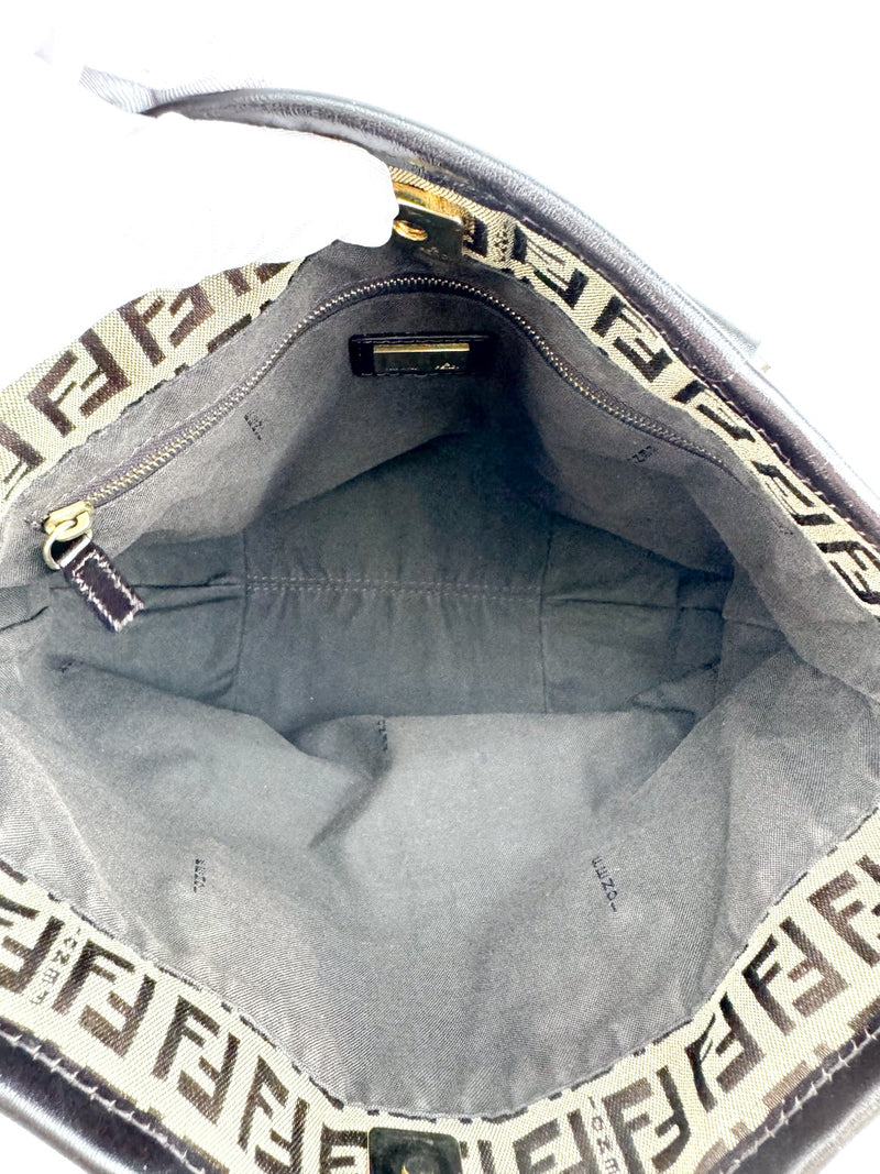 Fendi Khaki Zucchino Bag