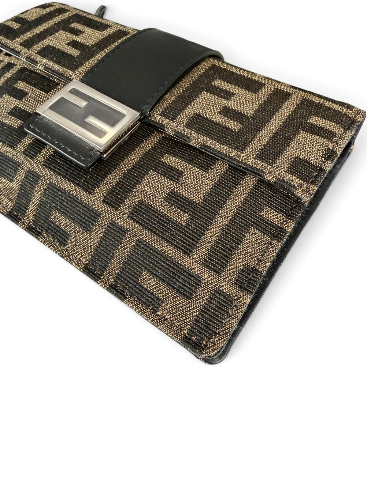 Fendi Jacquard Vitello Grace 1974 Baguette Belt Pouch