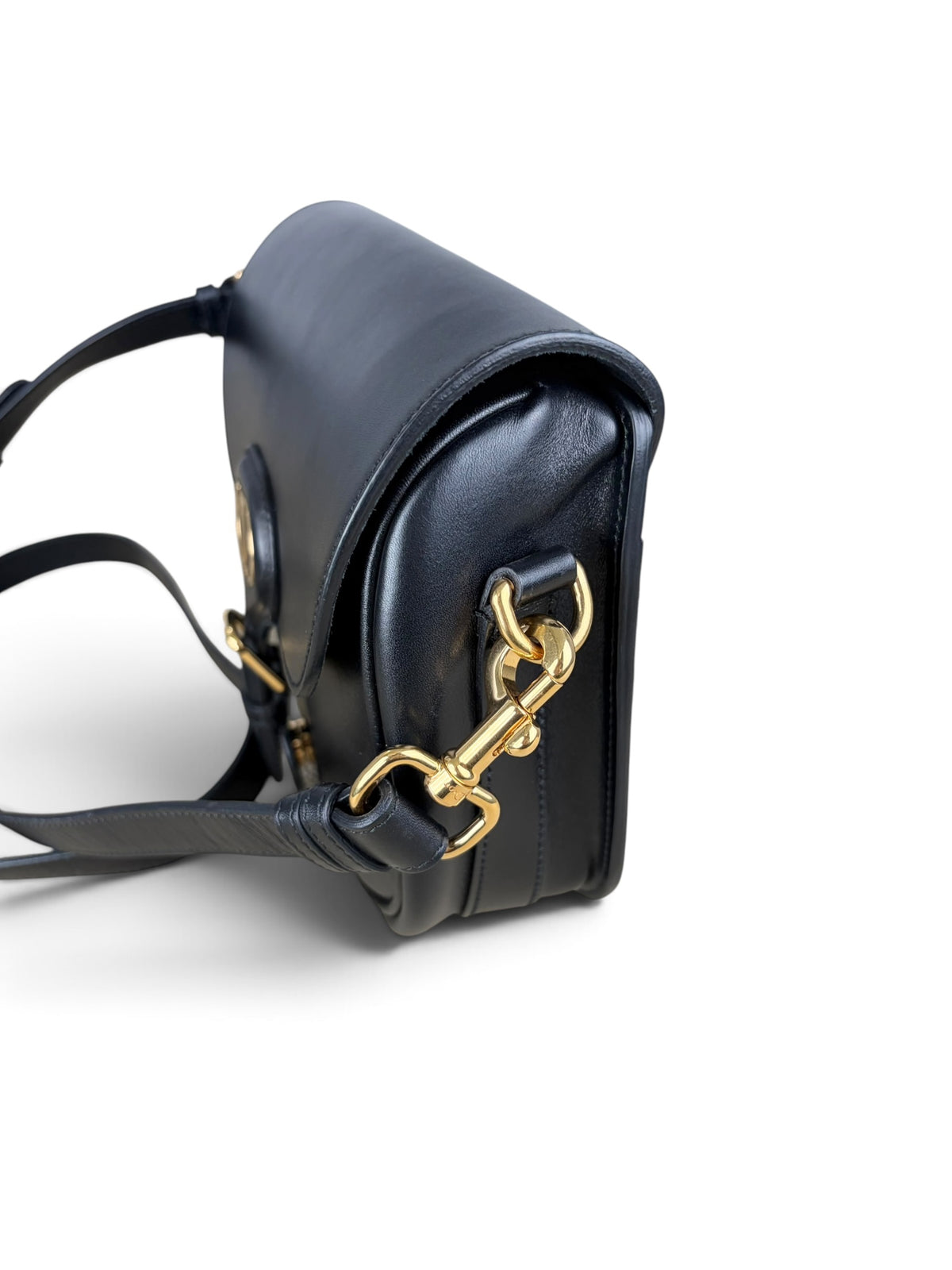 Christian Dior Black Box Calfskin Medium Bobby Flap Bag