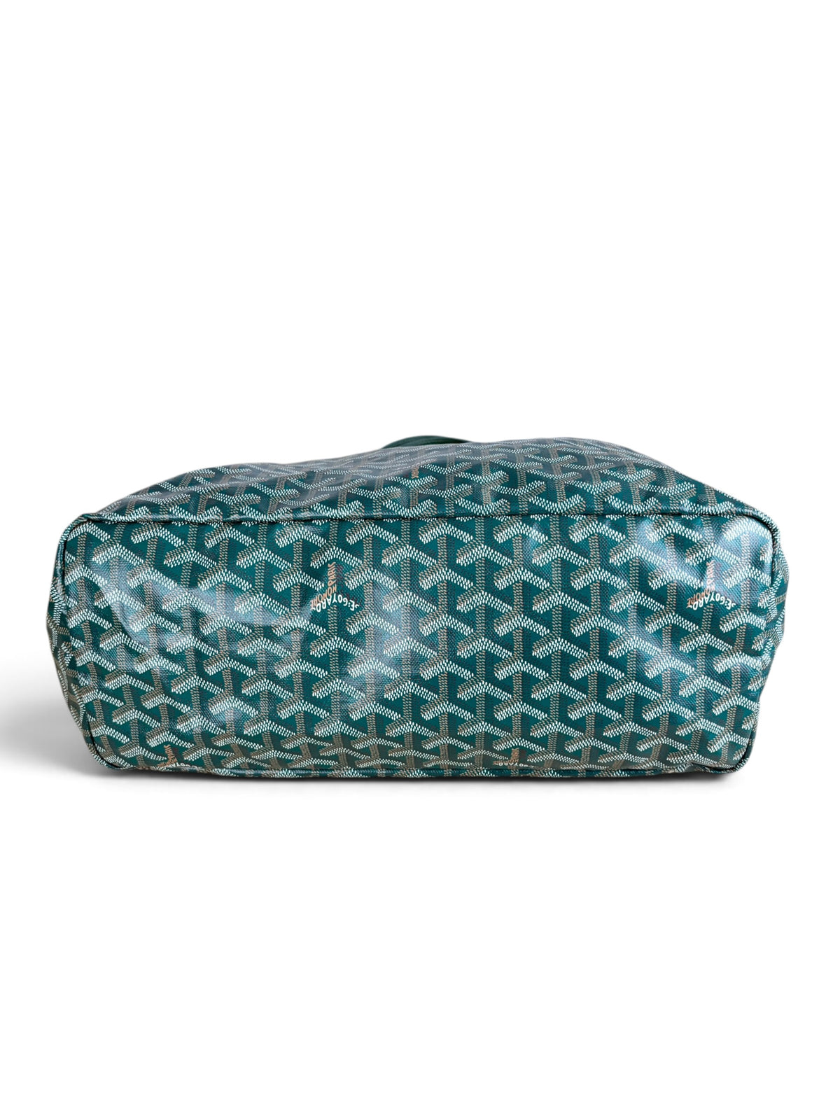 Goyard Green Goyardine Canvas Saint Louis Tote PM