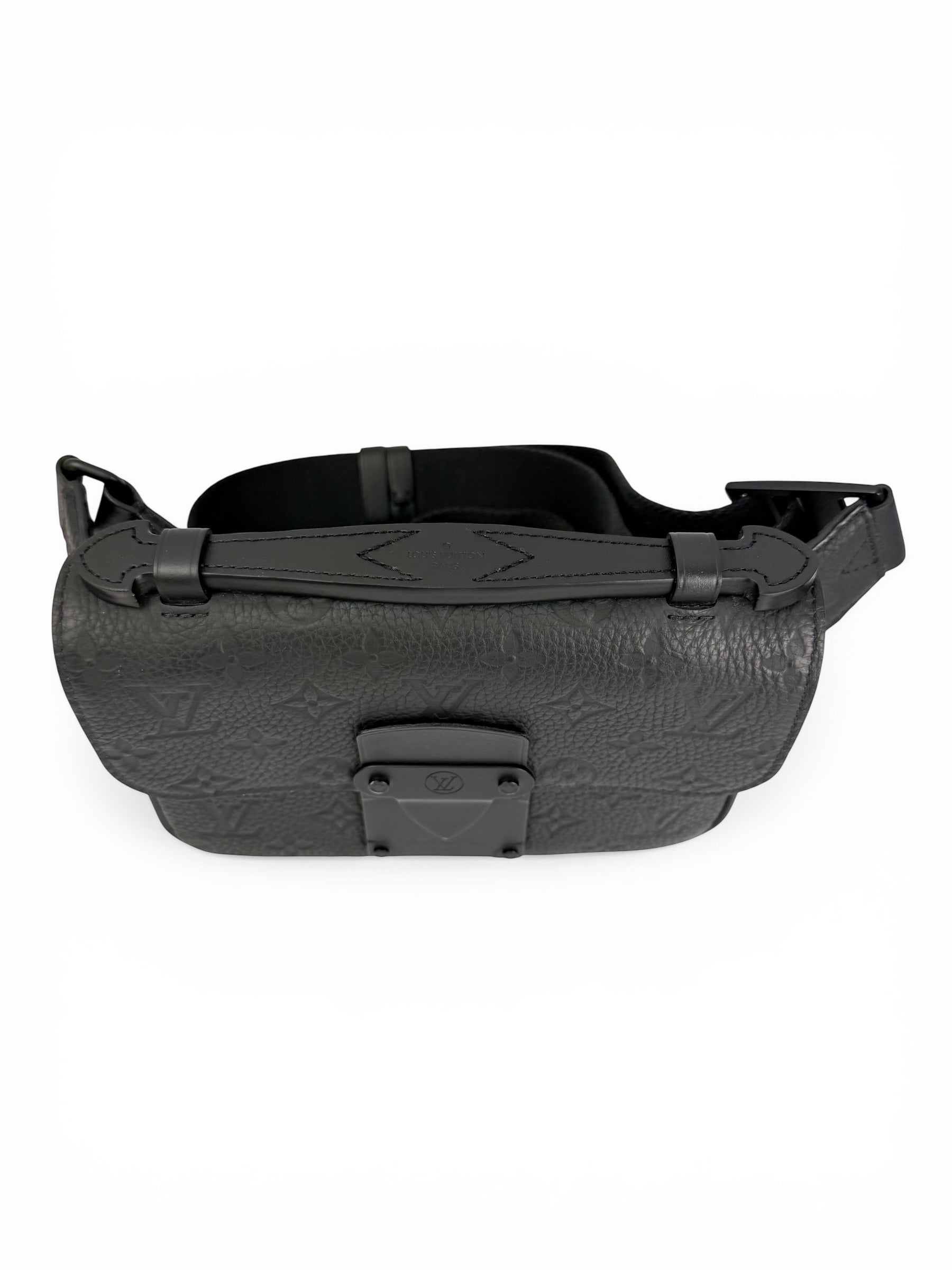Louis Vuitton Black Empriente Leather S Lock Sling Bag