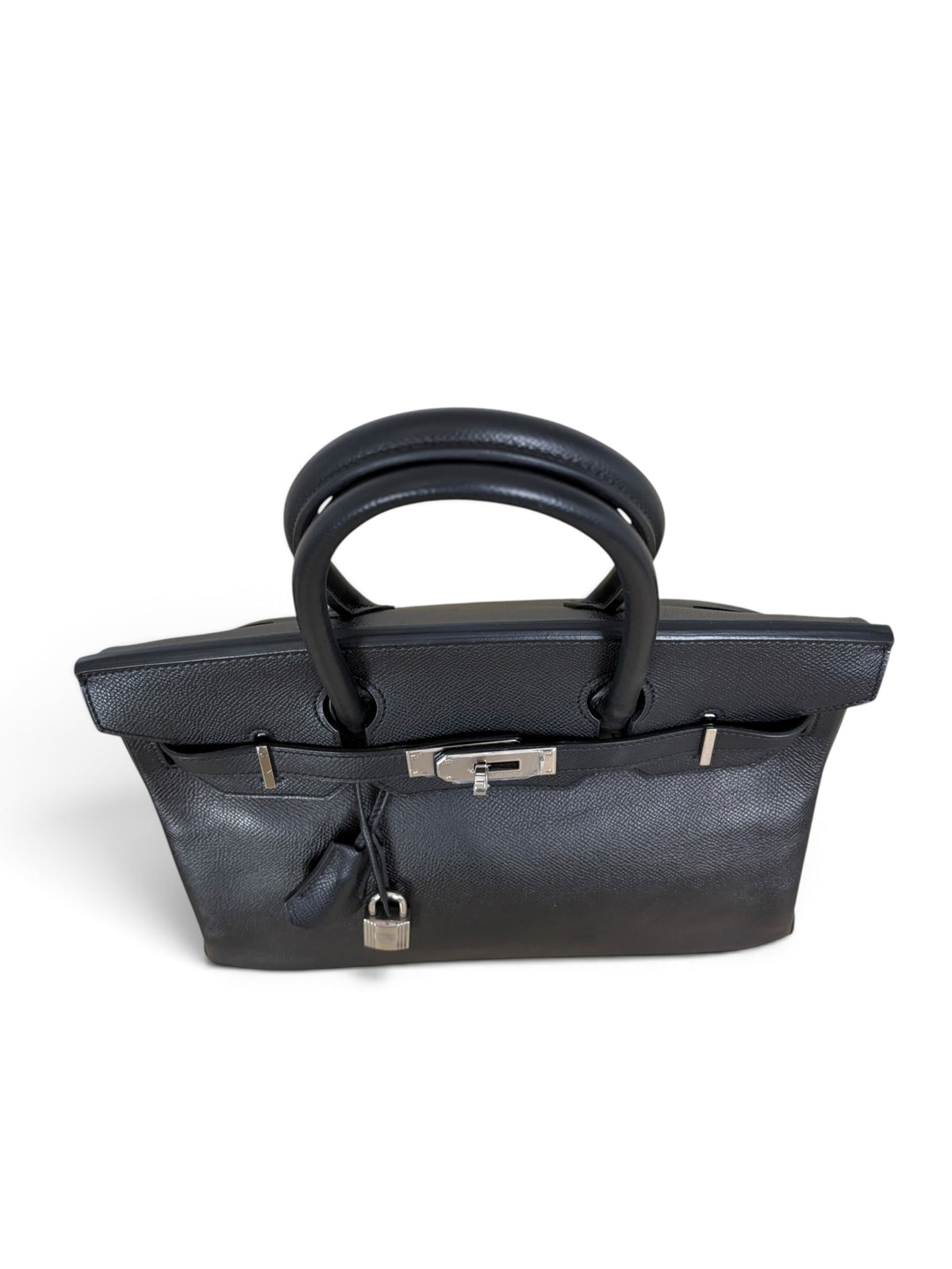 Hermes Black Epsom Birkin 30 PHW