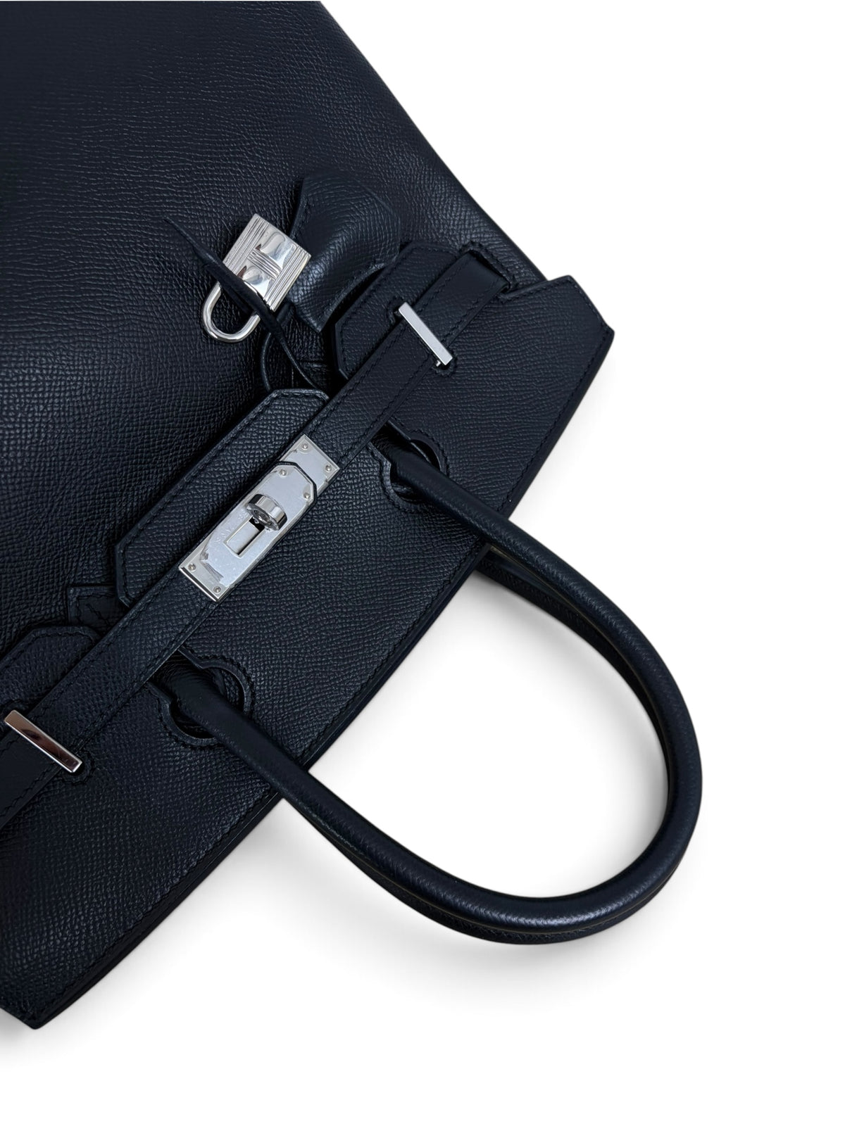 Hermes Black Epsom Birkin 30 PHW