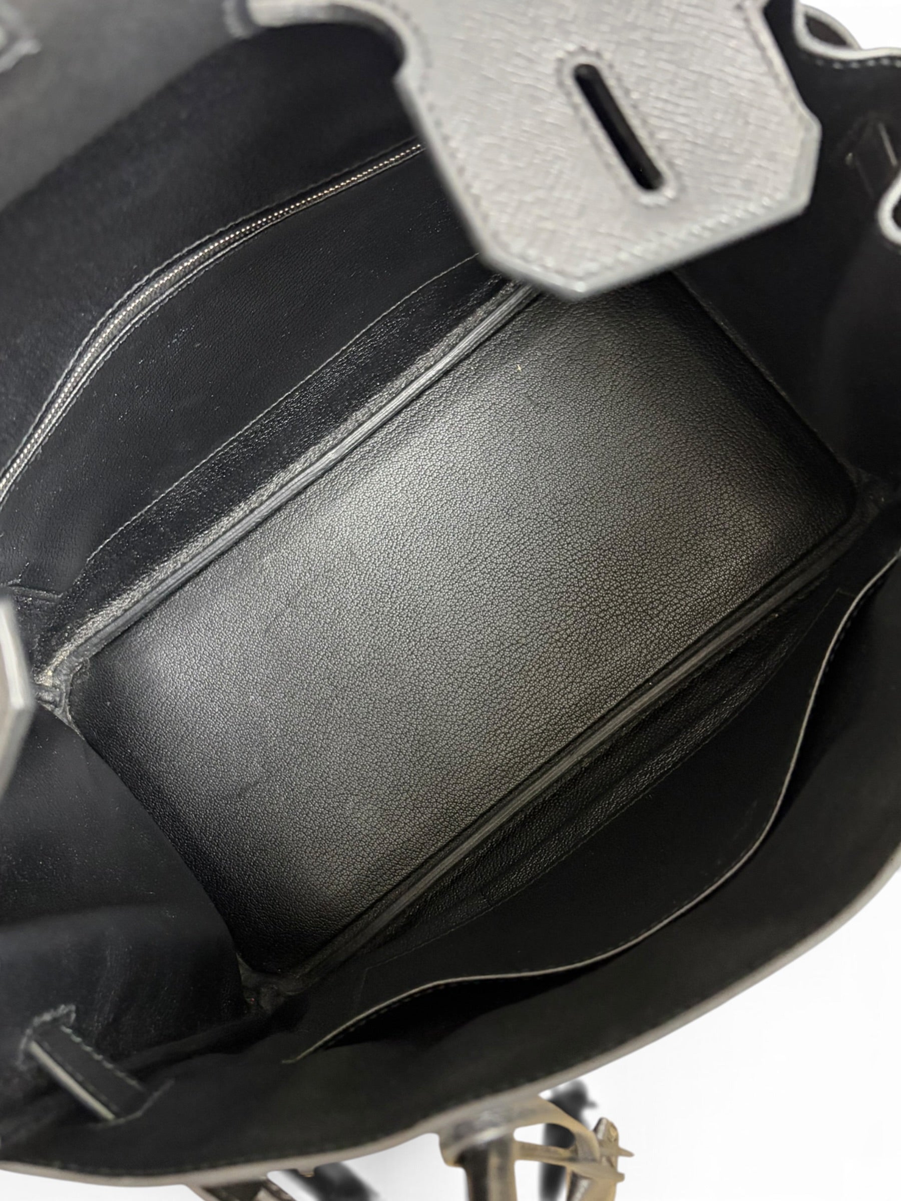 Hermes Black Epsom Birkin 30 PHW