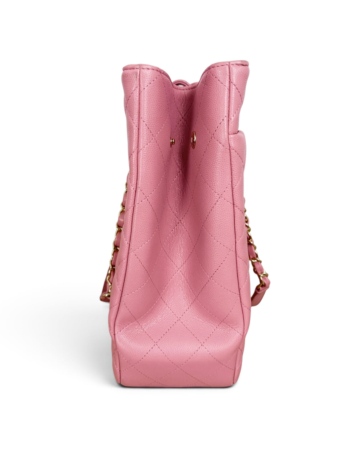 Chanel Pink Caviar Large Shopper Tote