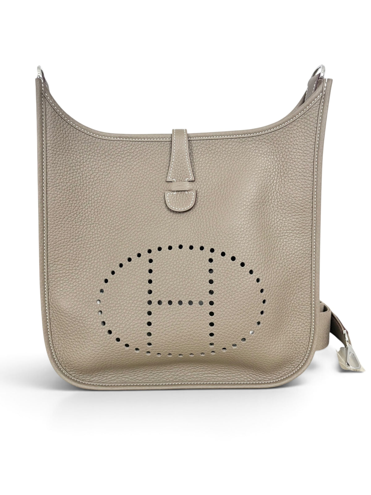 Hermes Etoupe Clemence Evelyne III PM 29 PHW