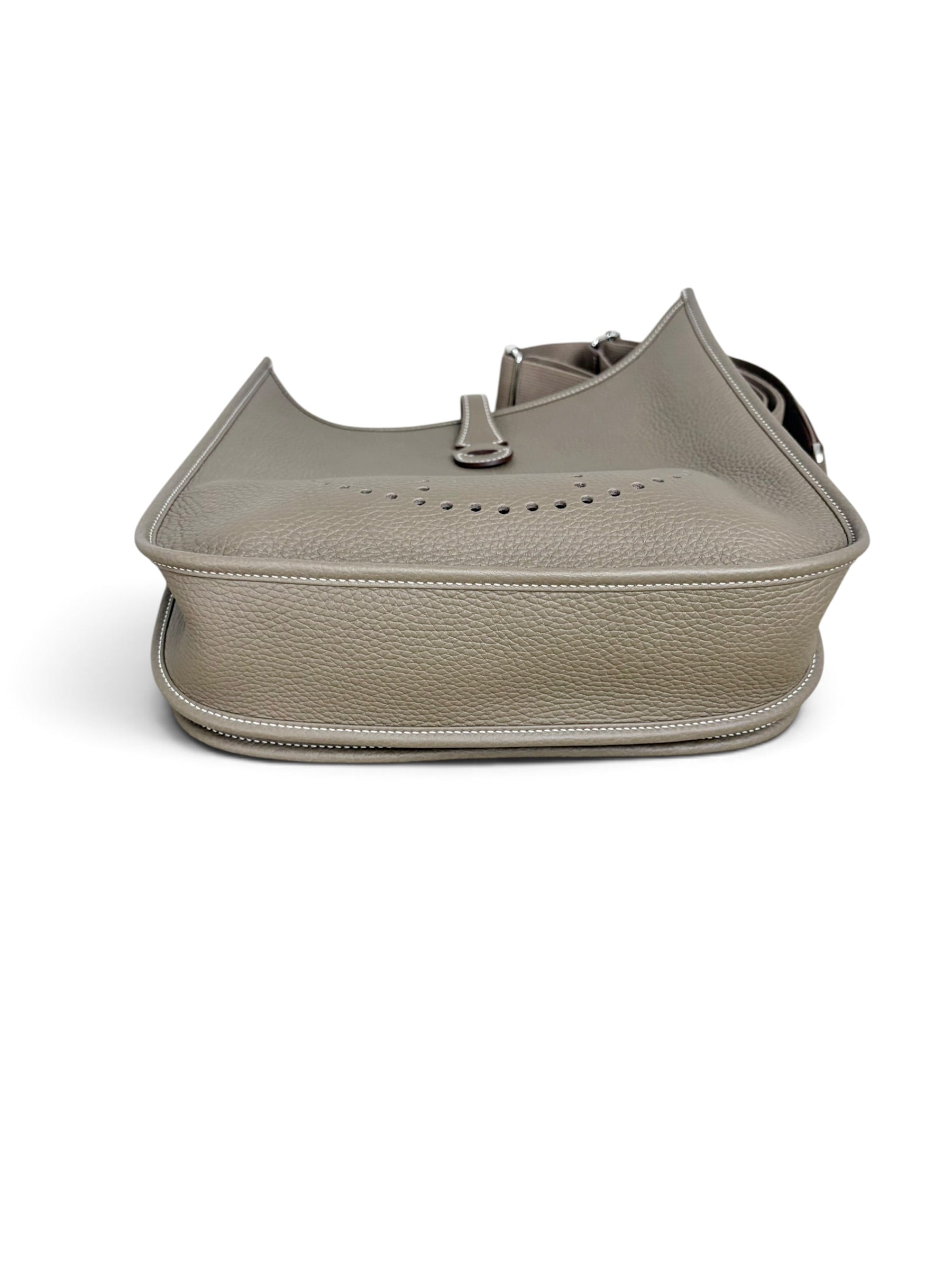 Hermes Etoupe Clemence Evelyne III PM 29 PHW