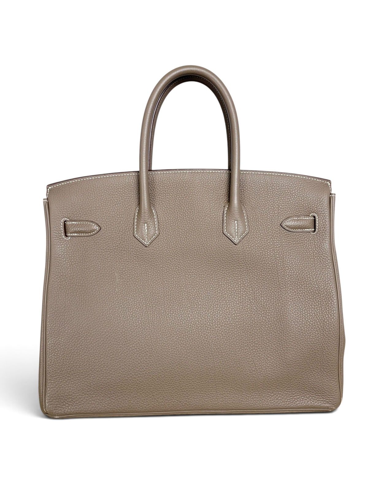 Hermes Etoupe Togo Birkin 35 PHW