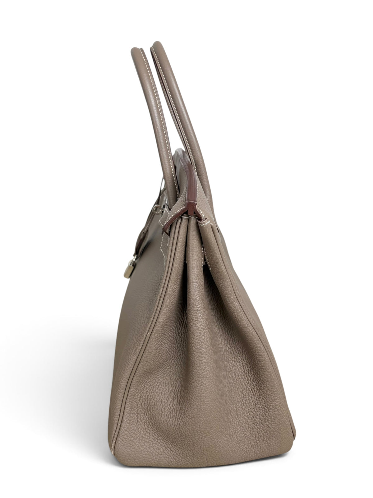 Hermes Etoupe Togo Birkin 35 PHW