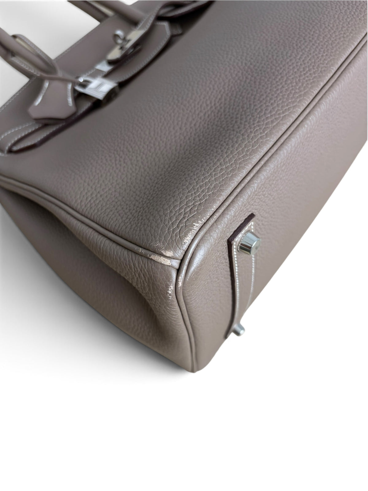 Hermes Etoupe Togo Birkin 35 PHW