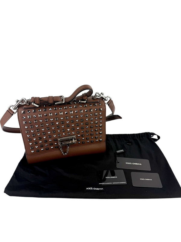 Dolce & Gabbana Medium Monica Studded Bag