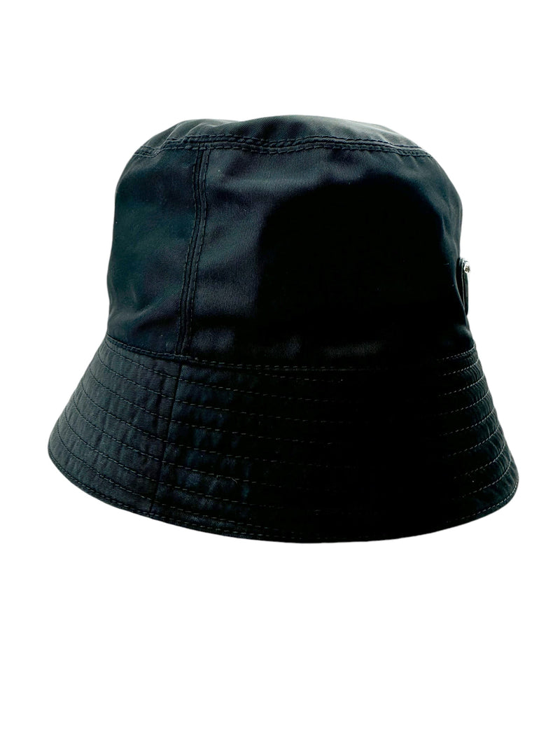 Prada Black Re-Nylon Bucket Hat