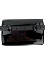 Saint Laurent Black Patent Leather Kate Belt Bag