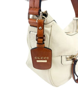 Gucci Beige and Brown Shoulder Bag