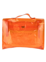 Hermes Orange Vinyl Kelly