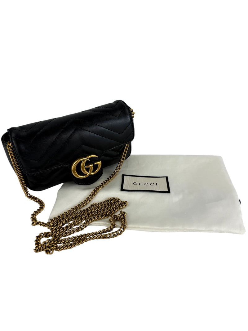 Gucci Black Marmont Mini Bag