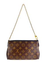 Louis Vuitton Monogram Navy Leather Pallas Shoulder Bag