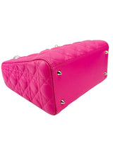Christian Dior Pink Medium Lady Dior with Strap