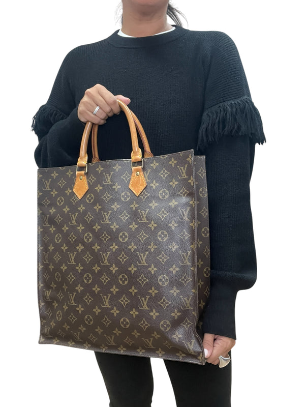 Louis Vuitton Monogram Sac Plat GM