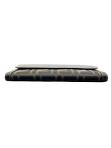 Fendi Brown Canvas Zucca Long Wallet