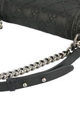 Chanel Black Caviar Paris Dallas Boy Bag Medium