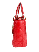 Christian Dior Small Red Lady Dior MyABCDior Bag