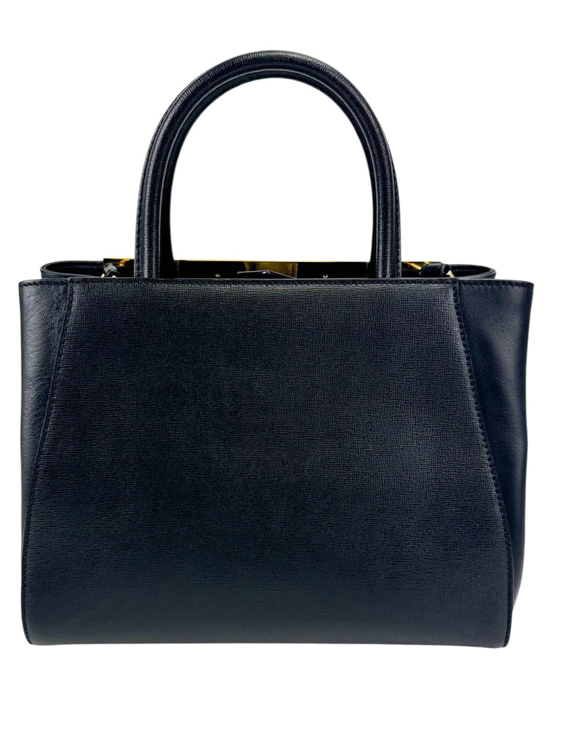 Fendi Black Petit 2 Jours Handbag