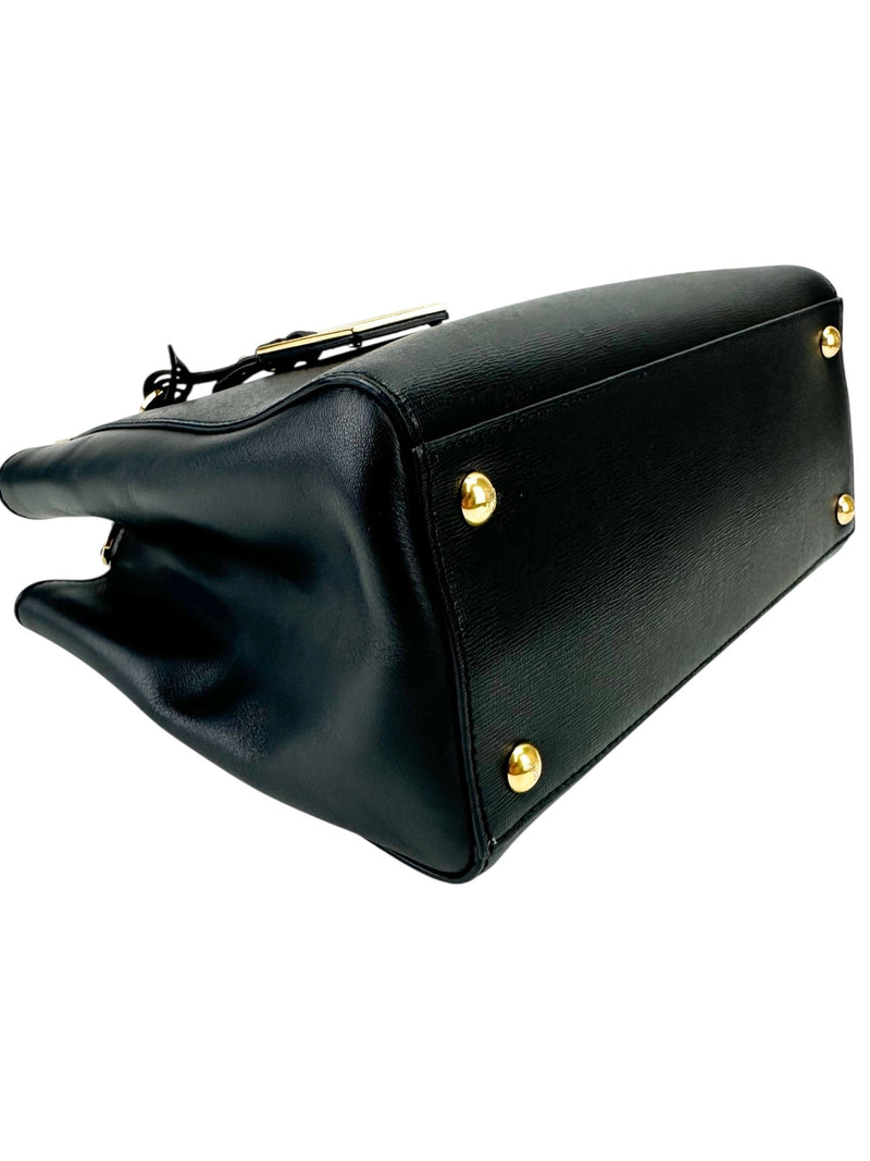 Fendi Black Petit 2 Jours Handbag