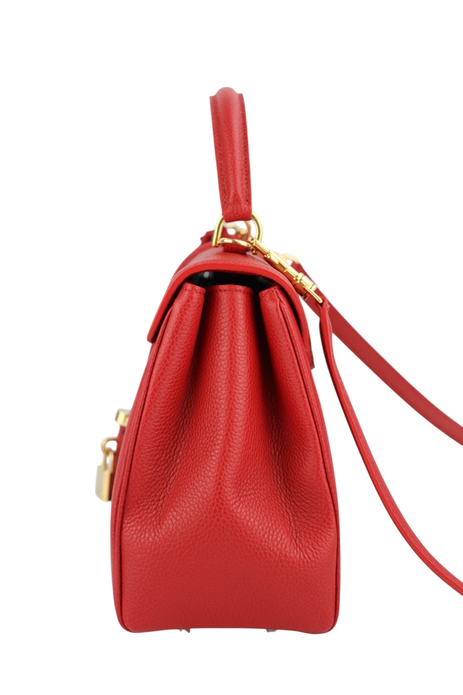 Celine 16 Red Calfskin Bag