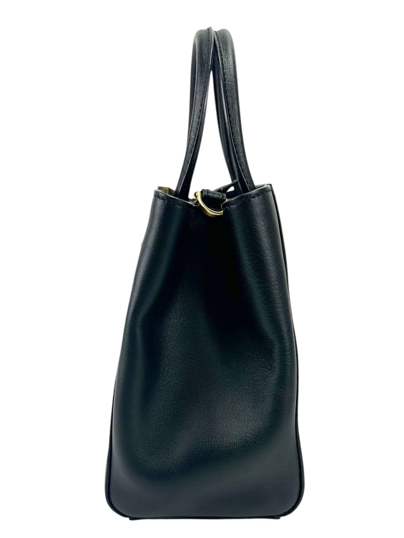 Fendi Black Petit 2 Jours Handbag
