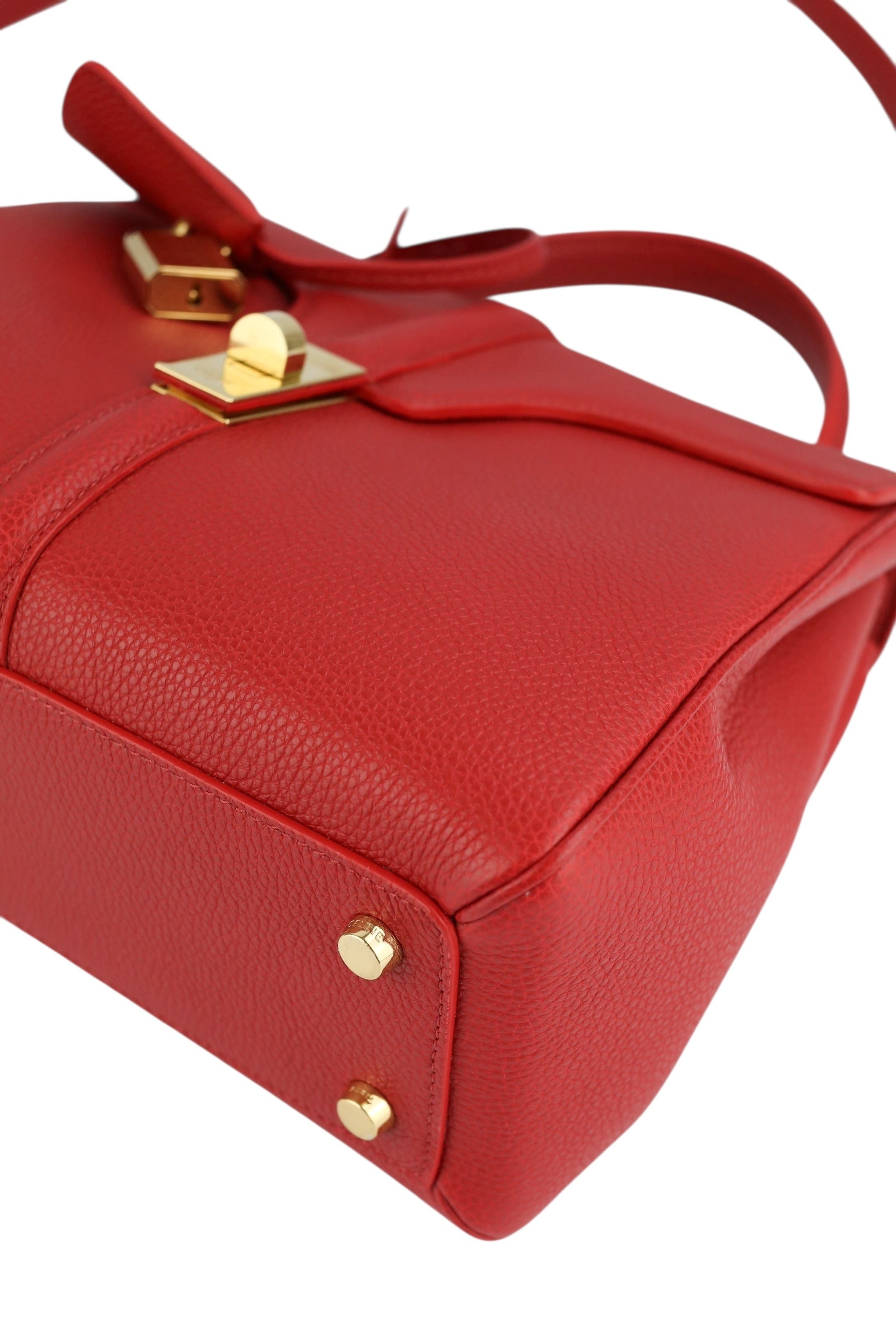 Celine 16 Red Calfskin Bag