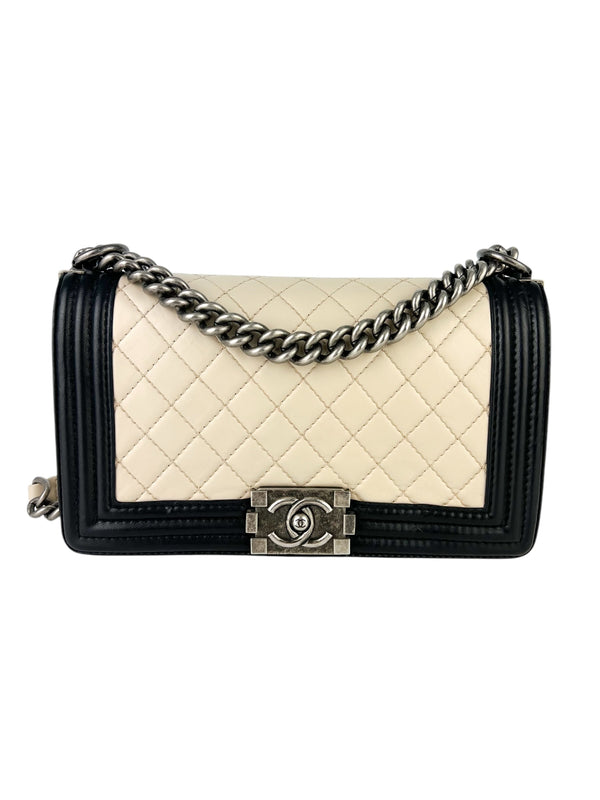 Chanel Boy Flap Bag Quilted Lambskin Medium